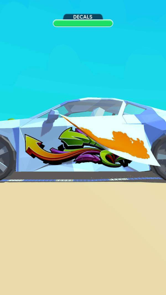汽车涂鸦3D