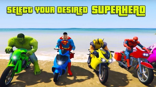 超级英雄摩托车挑战赛-1