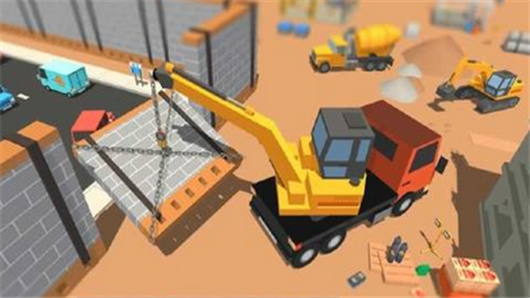 城市建设者墙壁建筑-01