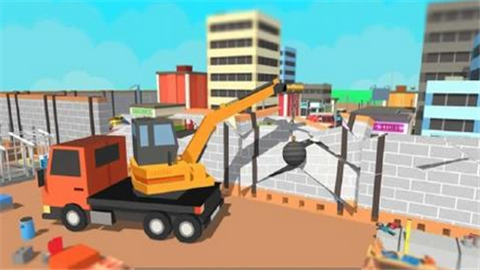 城市建设者墙壁建筑-01