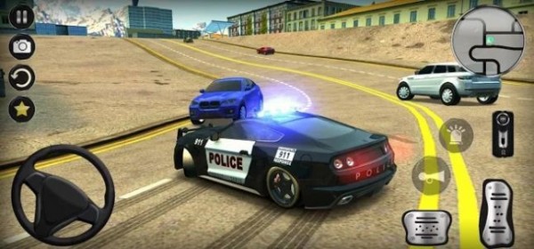 警察汽车漂移-0