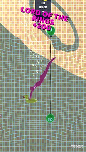 紫色跳水运动员-4