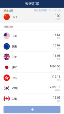 天天汇率-0