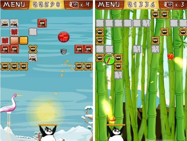 忍者熊猫打砖块-0