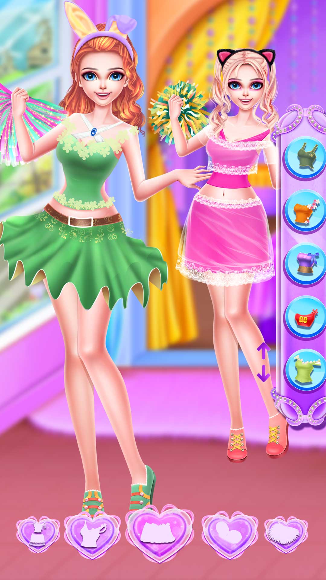 高中棒球啦啦队装扮-2