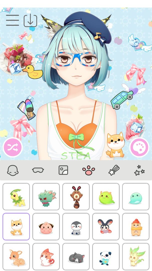 动漫女孩换装-4