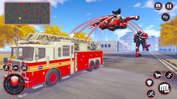 飞行消防员机器人-1