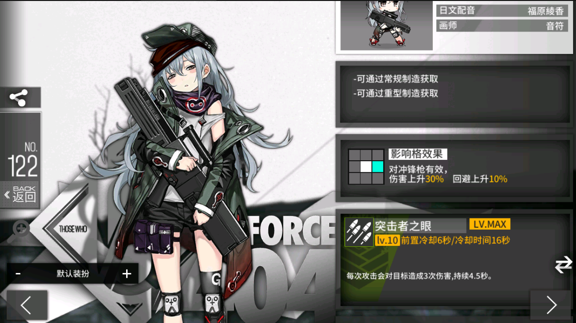 少女前线kord怎么样 少女前线kord怎么样
