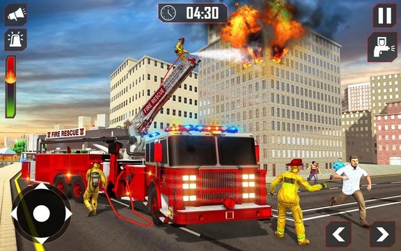 消防车驾驶救援911-01