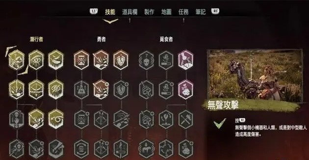 地平线黎明时分武器怎么搭配技能