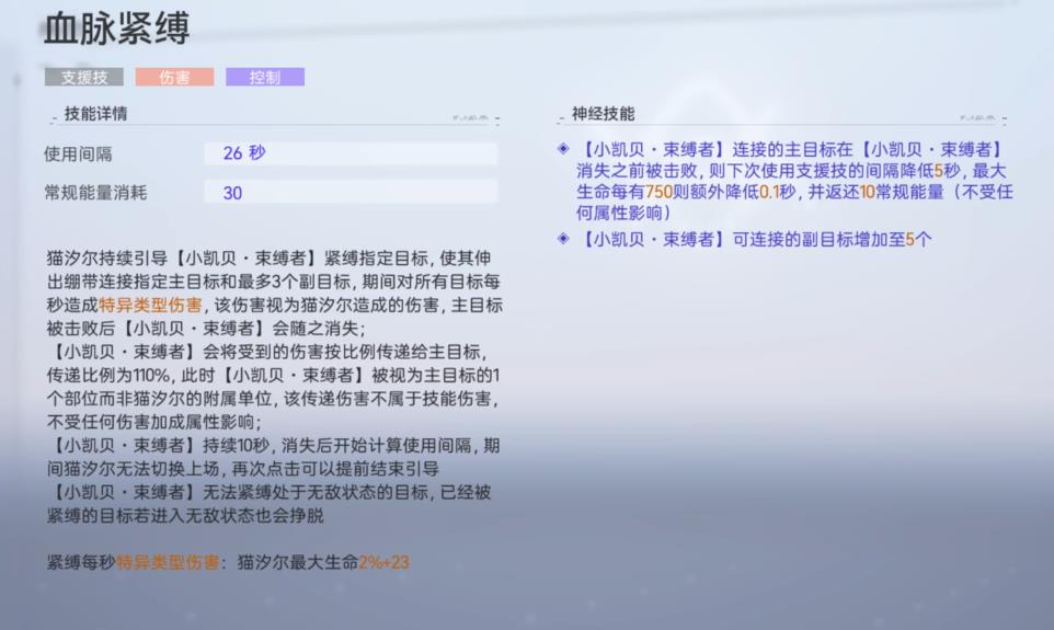 尘白禁区猫汐尔溯影怎么玩