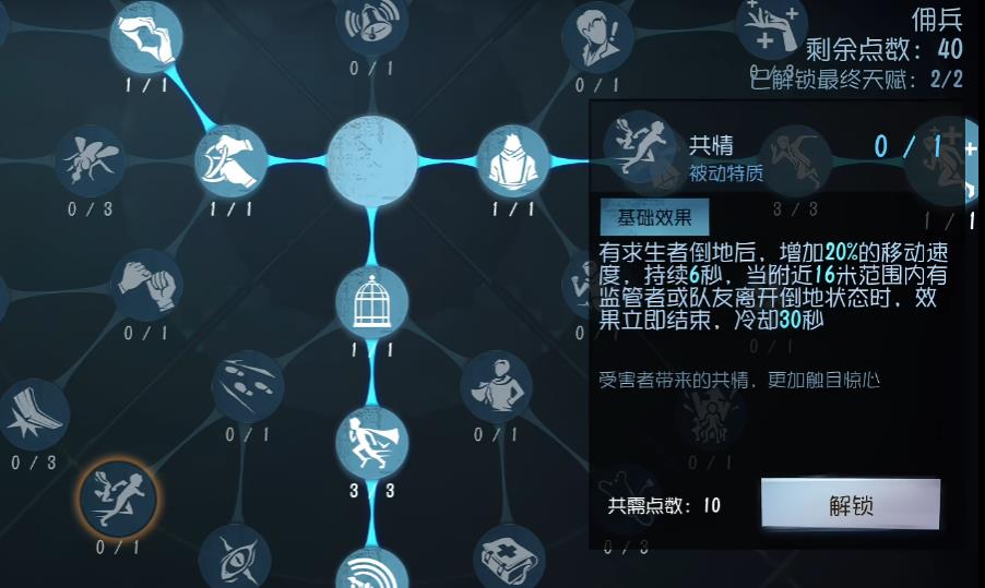 第五人格野人人格天赋怎么加点