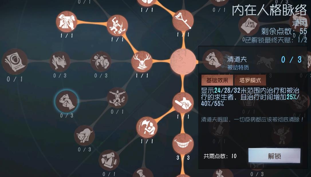 第五人格监管新分支天赋有什么用