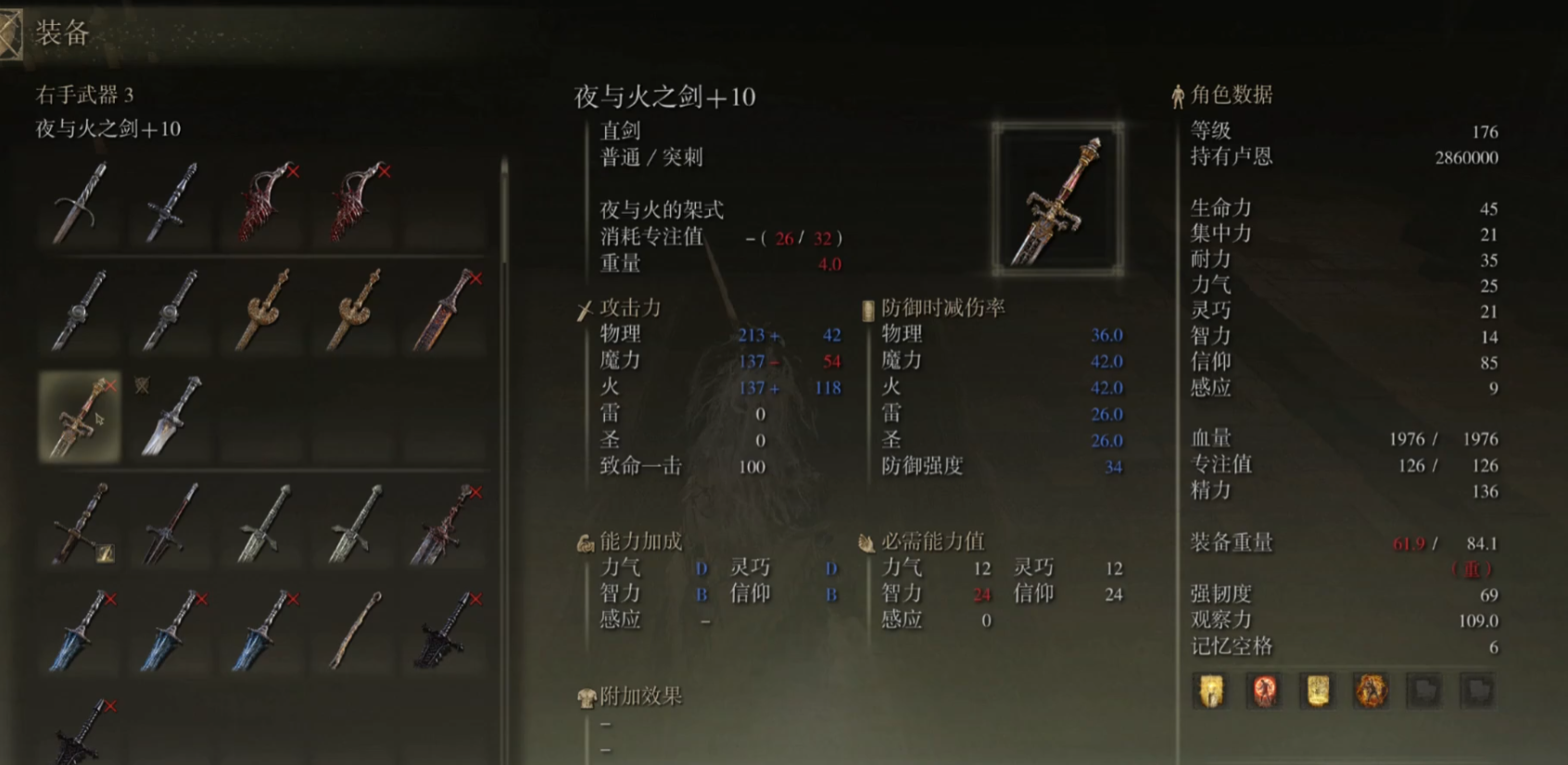 艾尔登法环夜与火之剑的表现如何