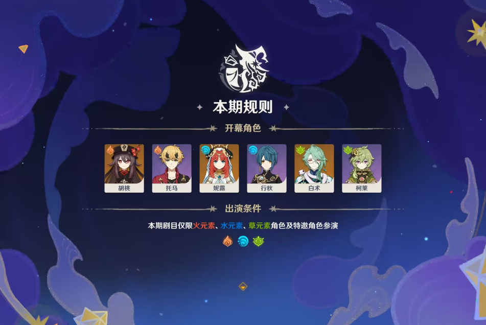 原神最新一期幻想真境剧诗有什么通关技巧
