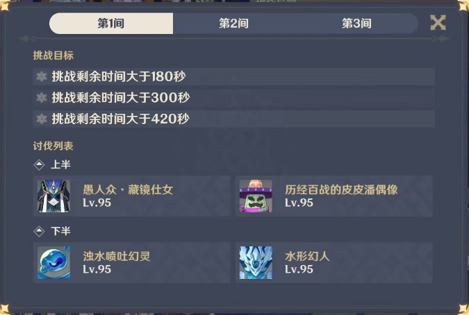 原神九月最新一期深境螺旋十二层怎么打