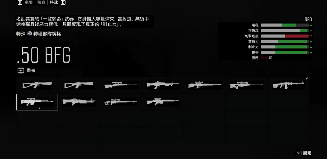 往日不再特殊武器带什么