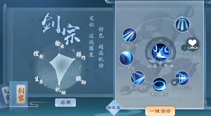 新笑傲江湖哪个职业最好