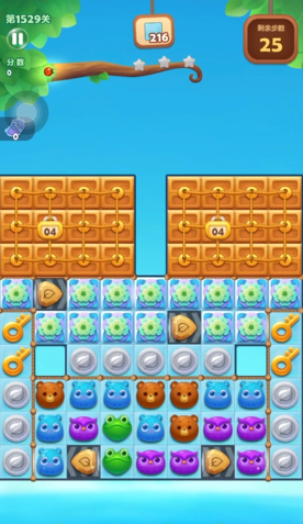 开心消消乐1529关怎么过