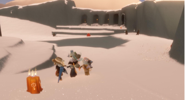 光遇峡谷终点风墙怎么去