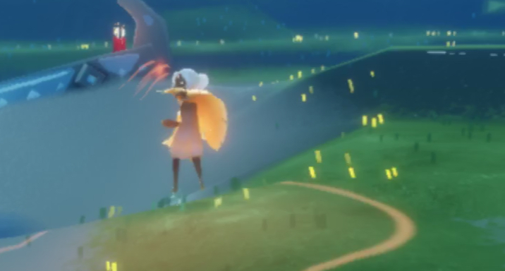 光遇云野滑梯怎么玩