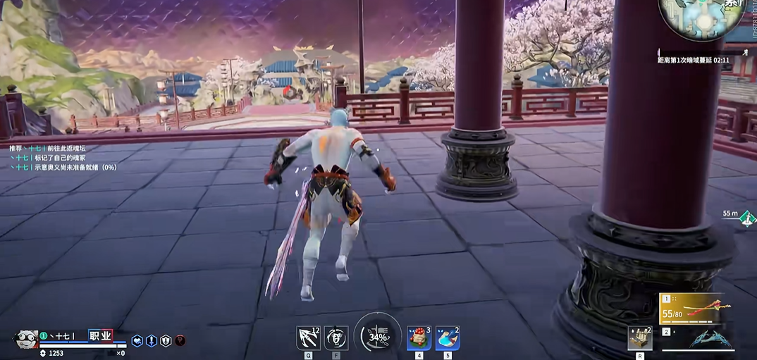 永劫无间怎么快速突进地图