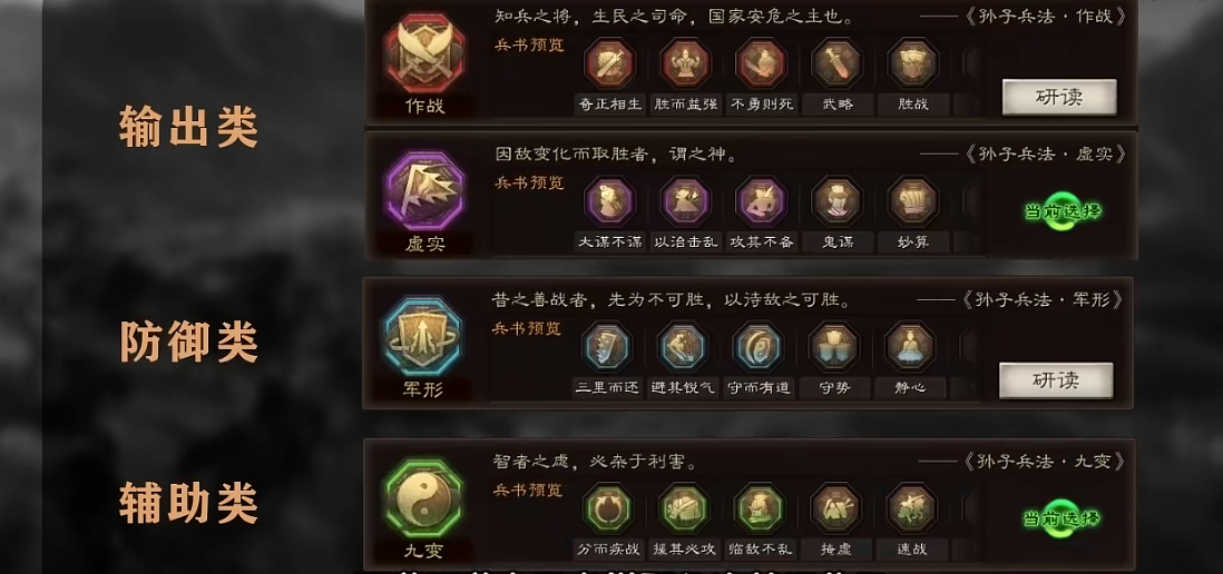 三国志战略版指挥战法兵书用什么