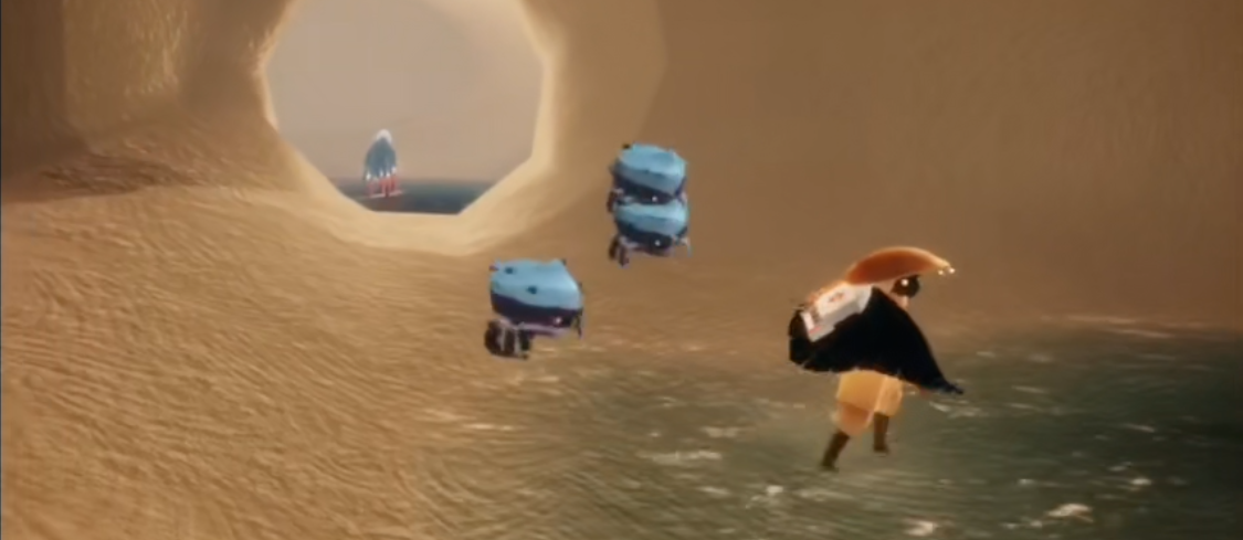 光遇怎么掀开螃蟹