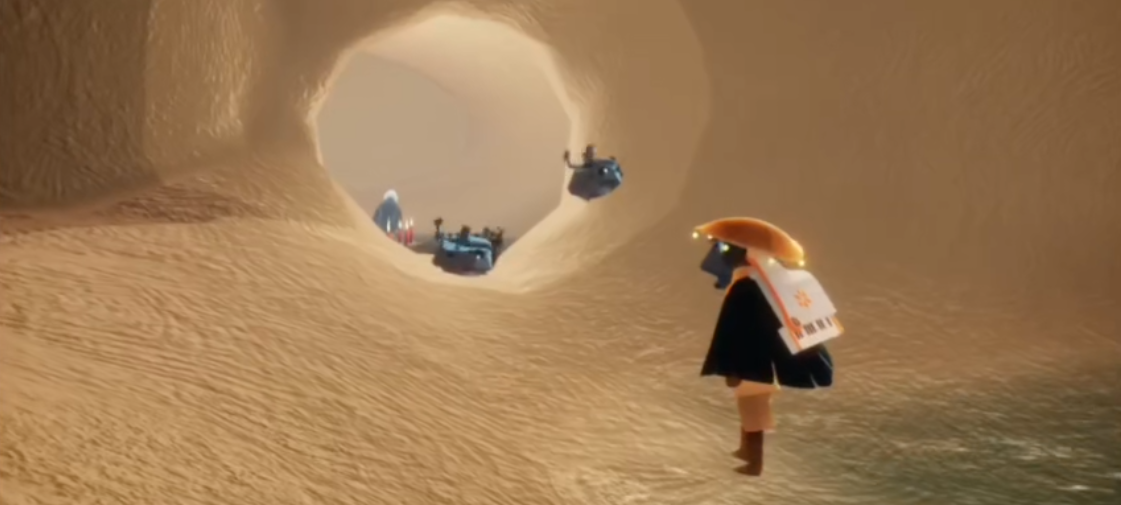 光遇怎么掀开螃蟹