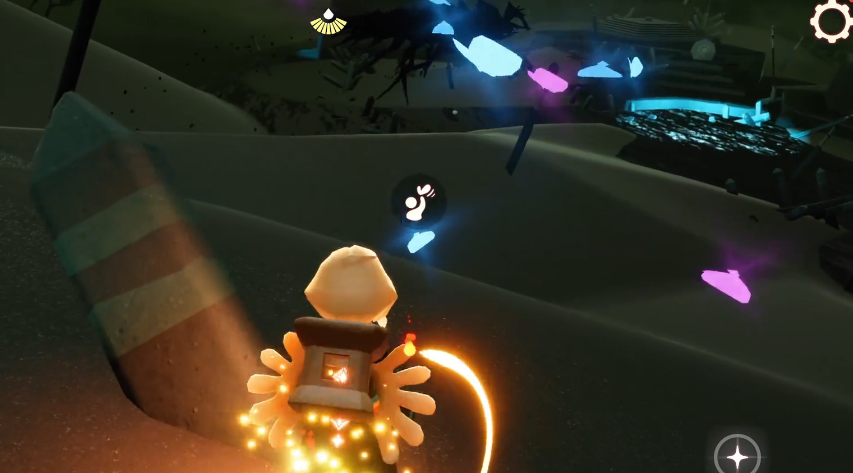 光遇四翼如何过墓土