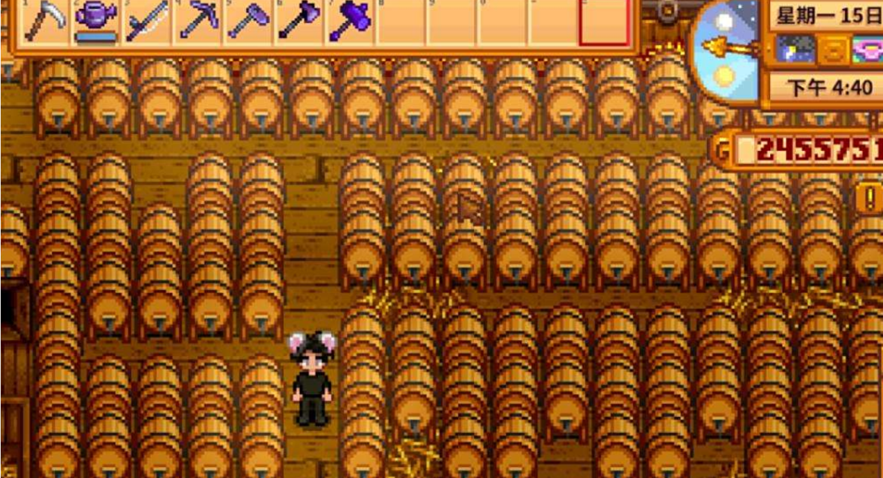 星露谷物语怎么解锁酒窖