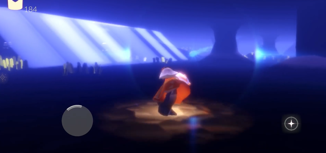 光遇霞谷蓝色光芒怎么抓