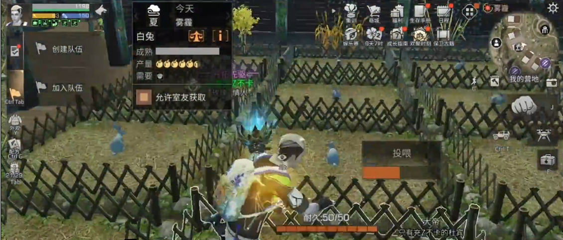 明日之后白兔有什么用