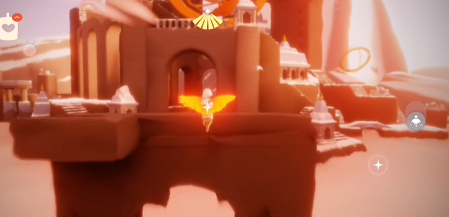 光遇里霞光城怎么进