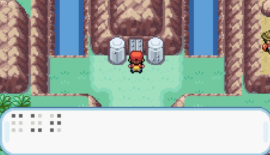 口袋妖怪火红遗迹山谷的门怎么开