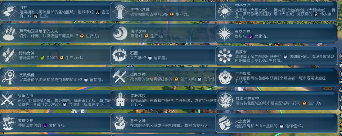 文明6荷兰选什么万神殿