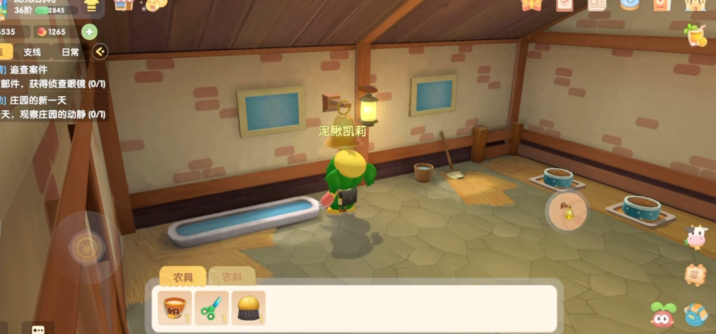 摩尔庄园鸡牛怎么进屋