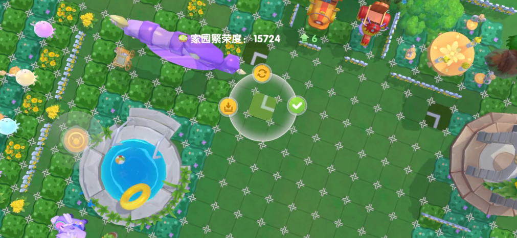摩尔庄园里的足球场怎么摆