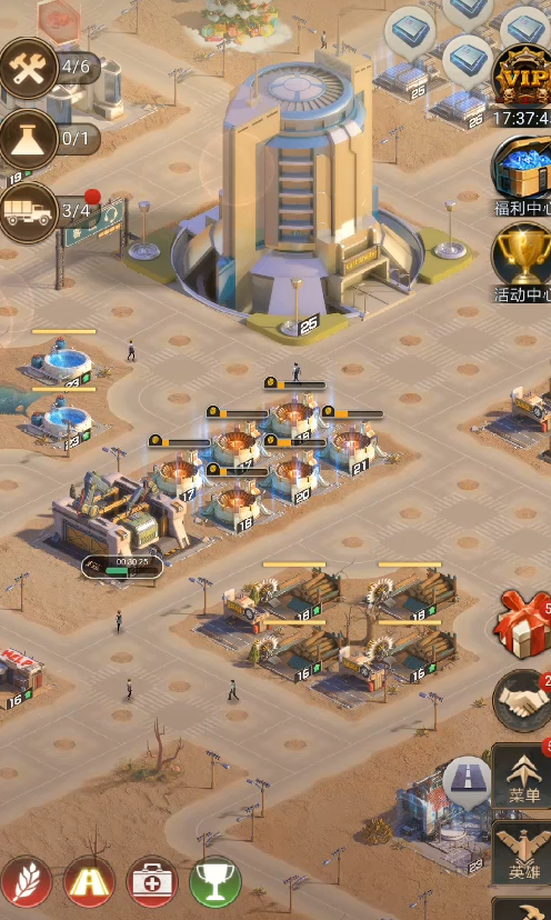 守望黎明哪个建筑战斗力高一点