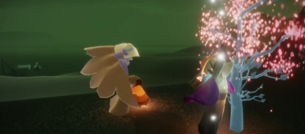 光遇赏花掉落烛光怎么弄的