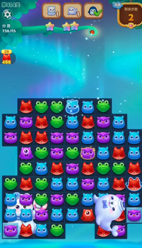 开心消消乐414关怎么过 开心消消乐414关怎么过