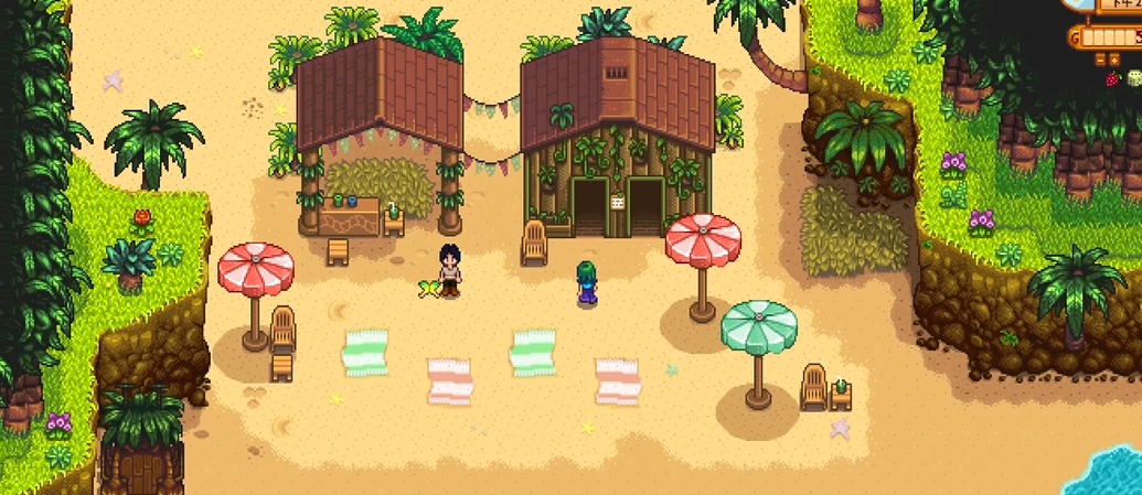 星露谷物语姜岛度假村怎么建