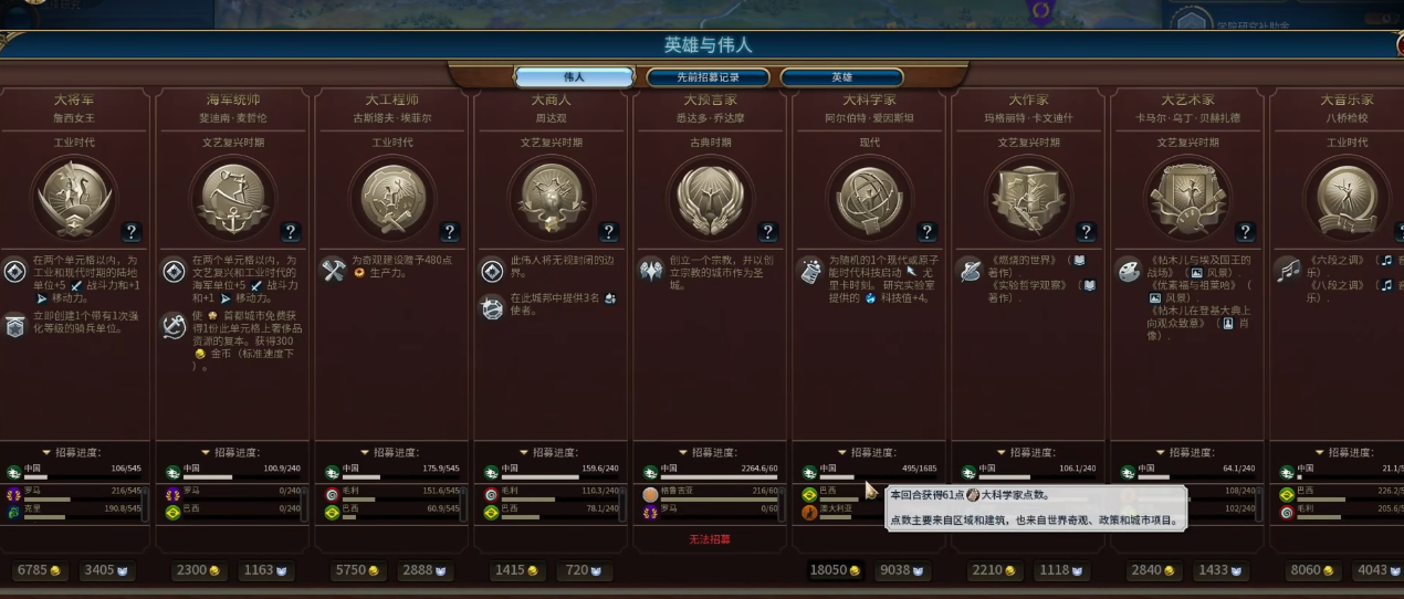 文明6科技胜利文明推荐什么