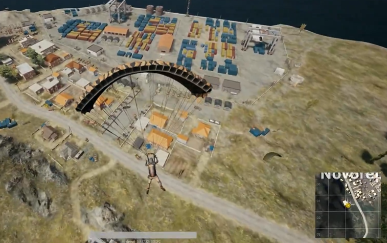 绝地求生如何打n港