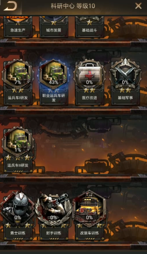 守望黎明兵种优先升级什么好