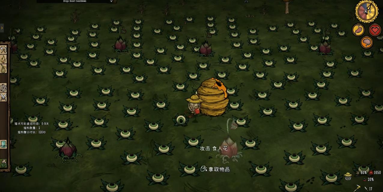 饥荒眼球草怎么处理