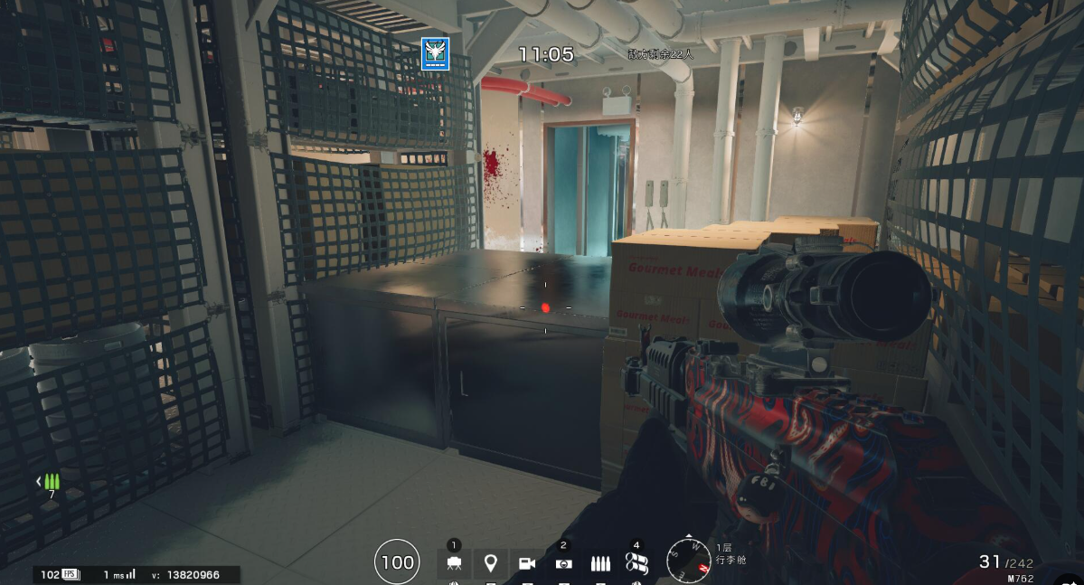 彩虹六号实验室地下点外怎么装修