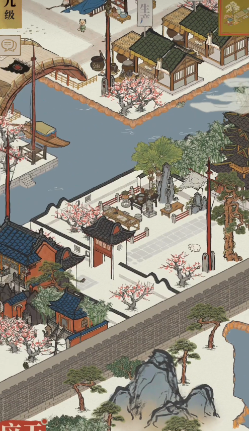 江南百景图的飞云楼放哪