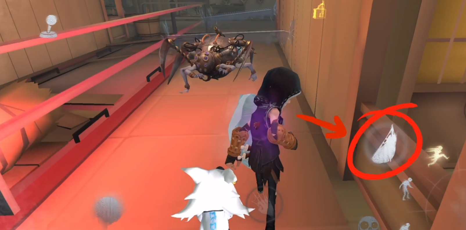 第五人格如何救援被蜘蛛结茧的队友