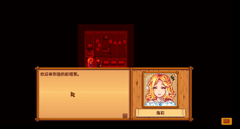 星露谷物语海莉的暗室怎么选